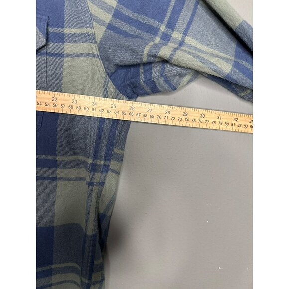 Patagonia Men's XXL Long-Sleeved Organic Cotton Midweight Fjord Flannel Shirt - Picture 5 of 7